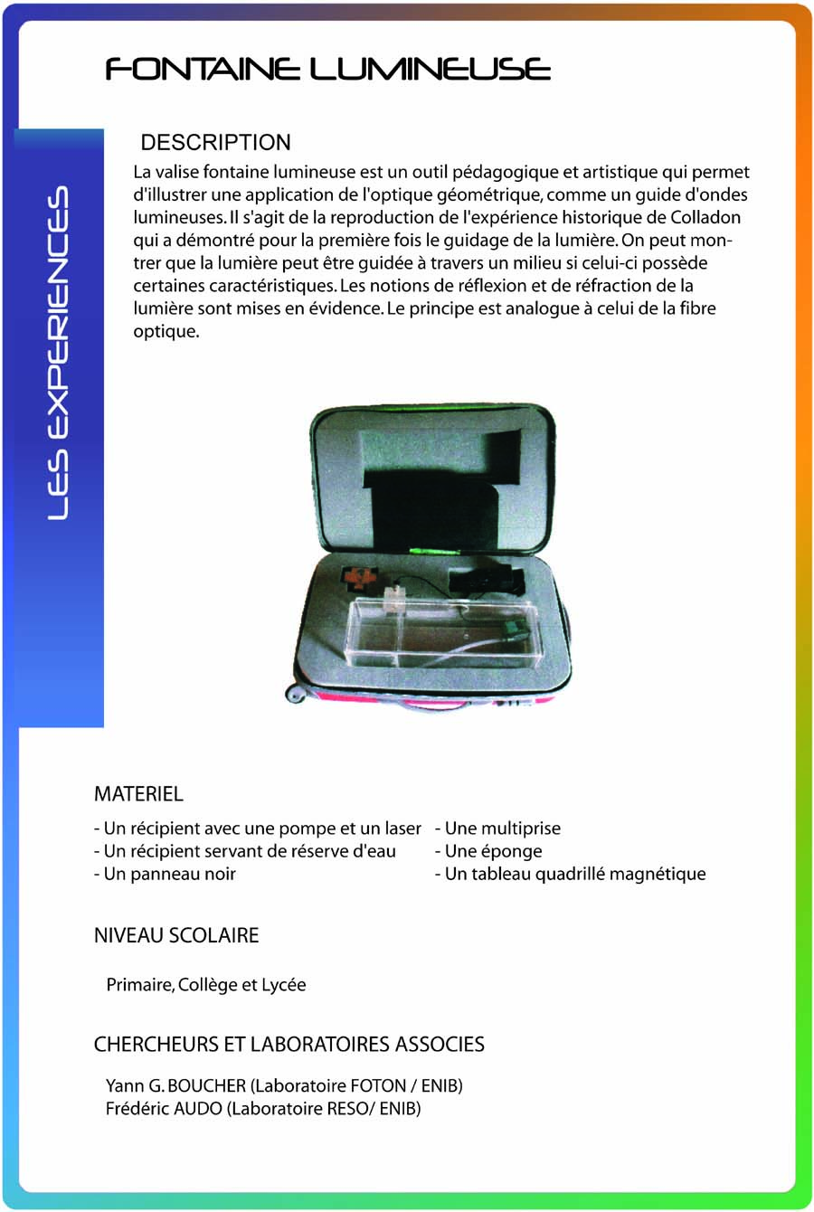 Valise diffraction